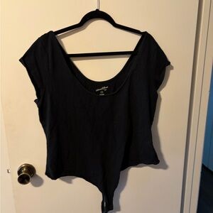 Women's Black Bodysuit